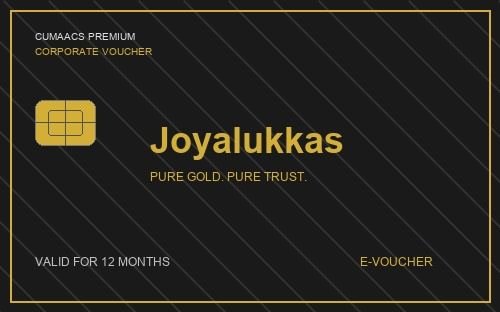 Joyalukkas Physical Gift Card