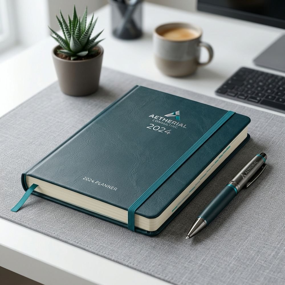 Premium Leather Planner Set