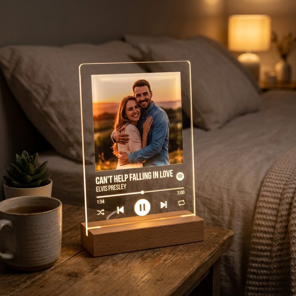 Acrylic LED Plaque Stand