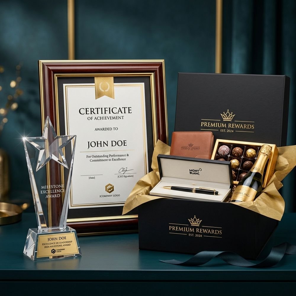 Employee Award Trophy & Gift