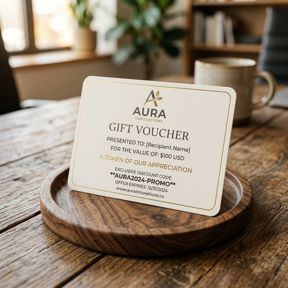Custom Branded Gift Voucher Card