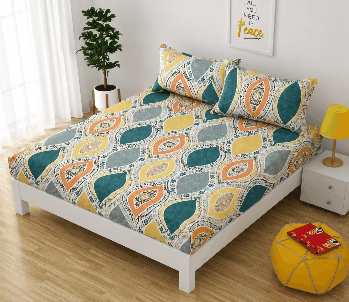 Queen size bedsheet Queen size bedsheet