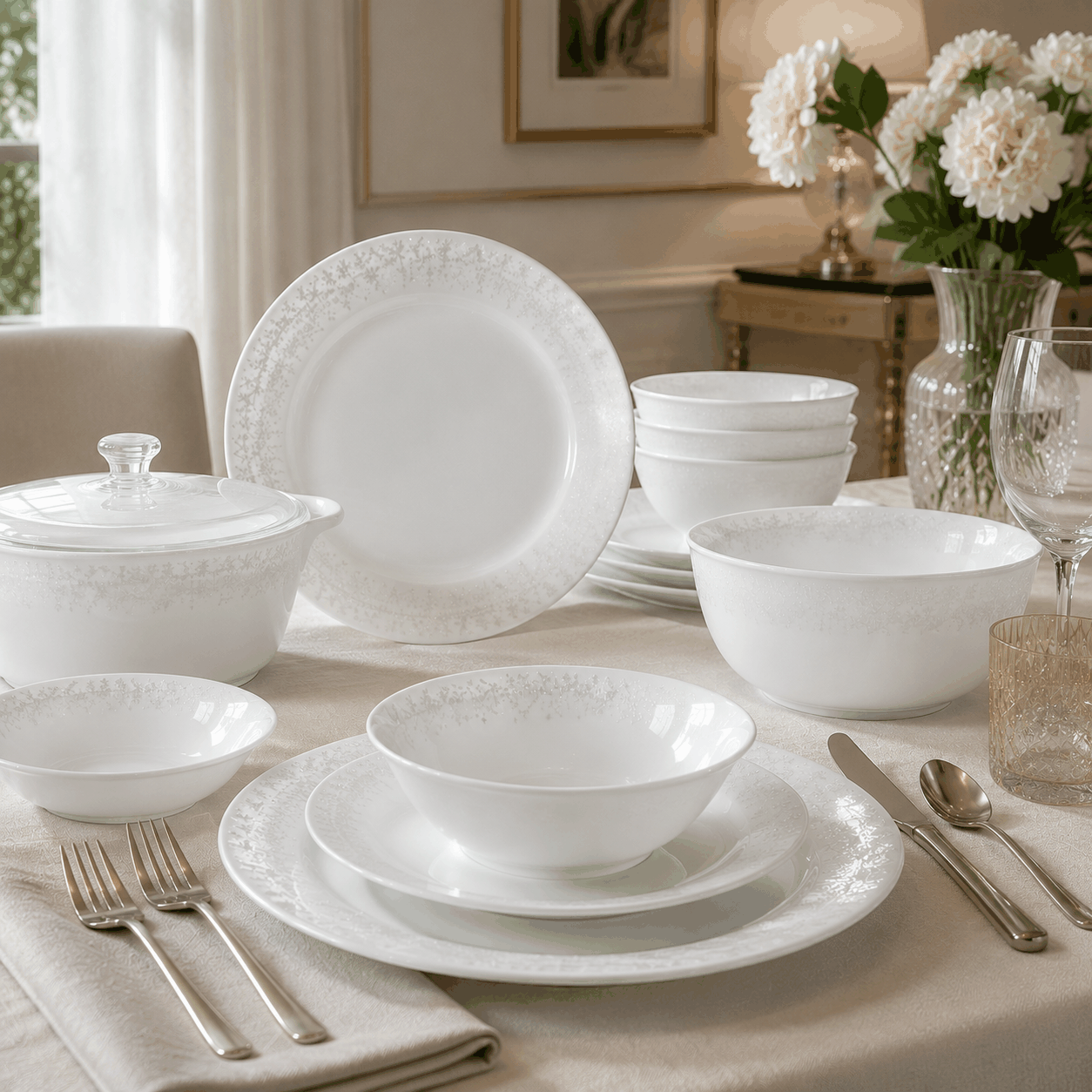 Corelle Livingware Winter Frost White image 3