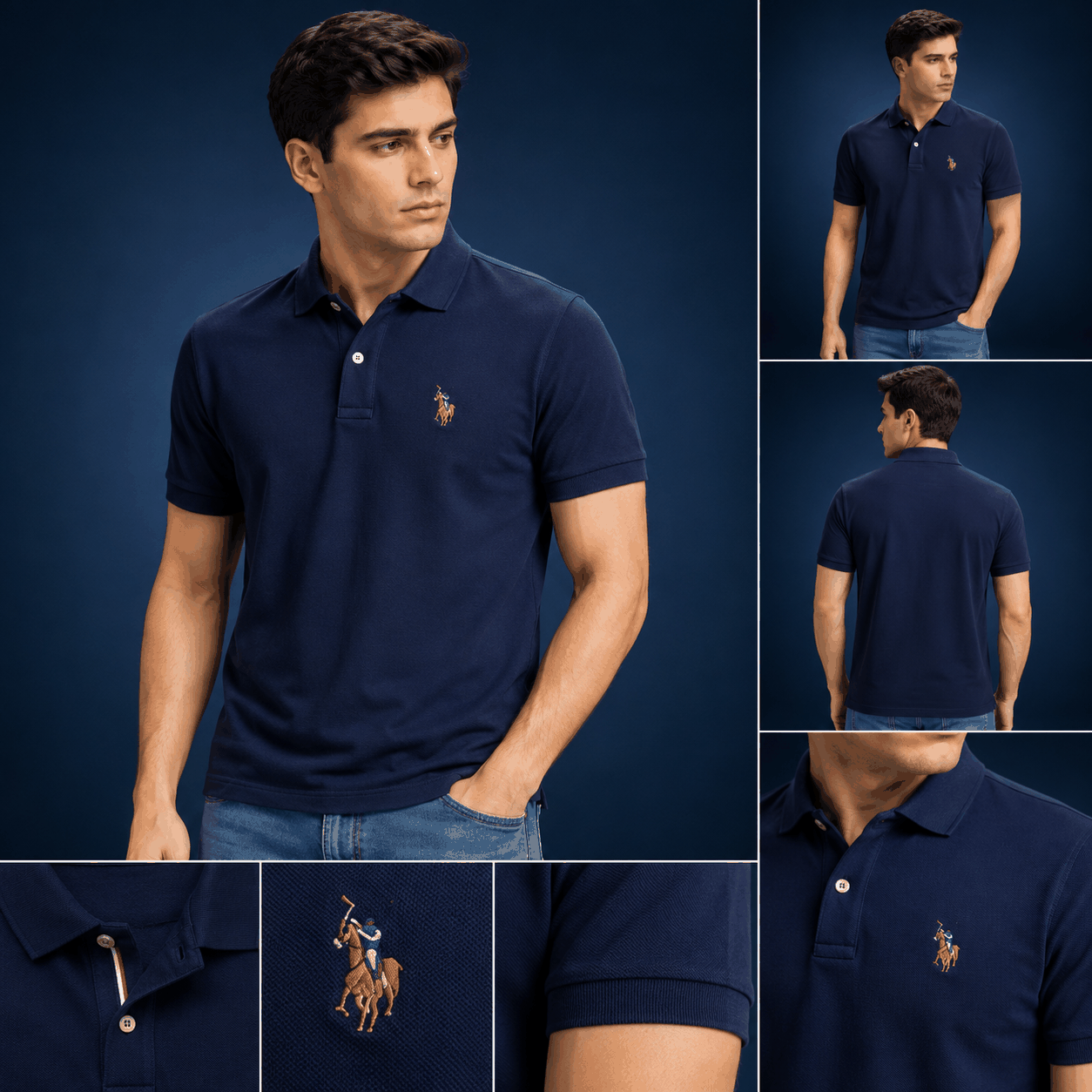 U.S. Polo Assn. Solid Polo T-Shirt – Premium Men's Polo T-Shirt image 3