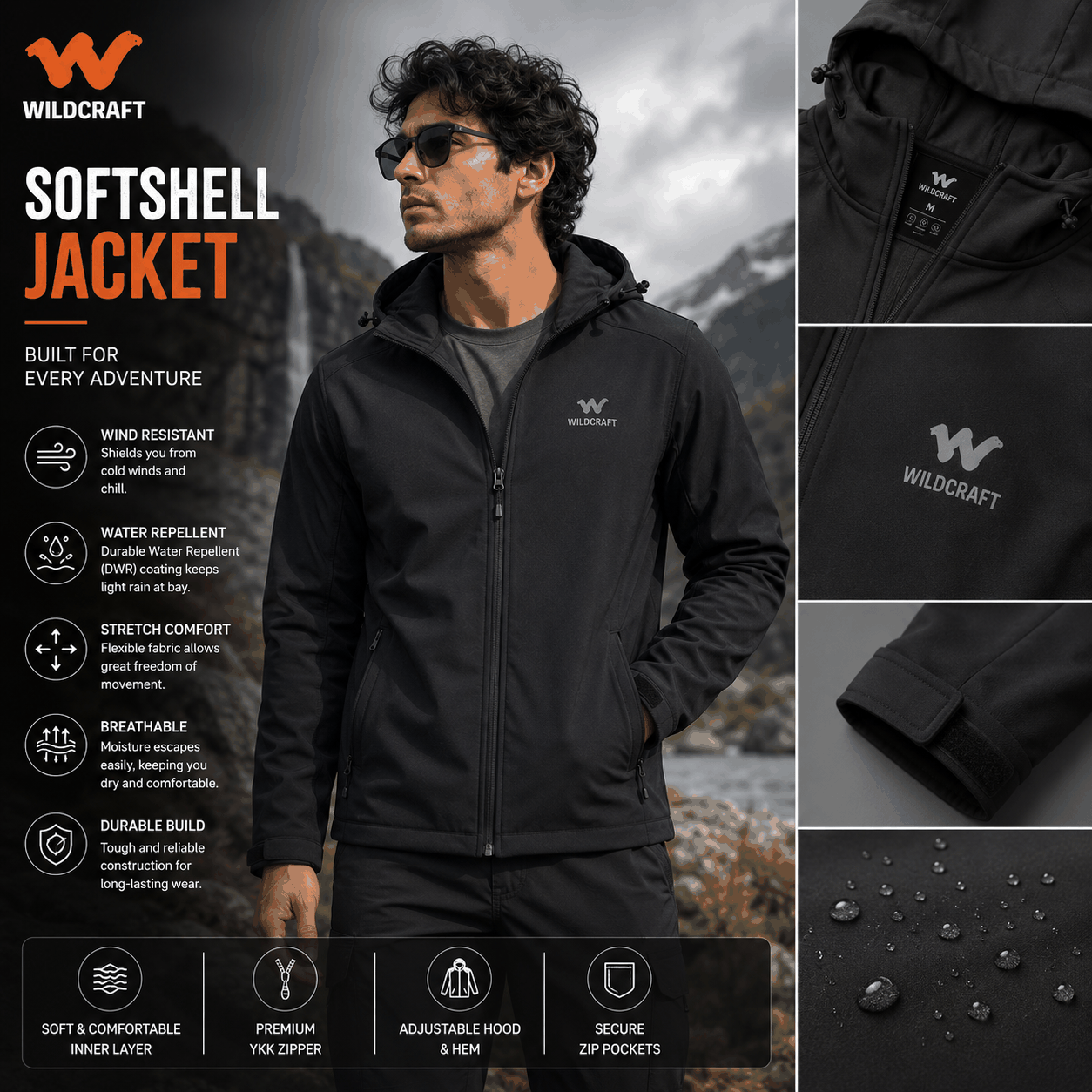 Wildcraft Softshell Jacket Jacket Wildcraft Softshell Jacket Jacket