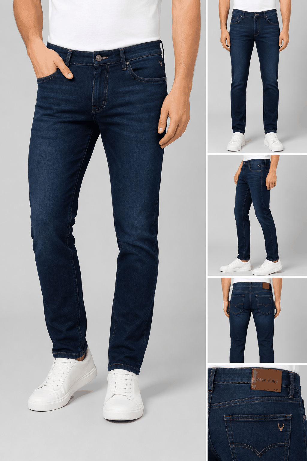 Allen Solly Stretch Jeans – Premium Men's Casual Denim Jeans
