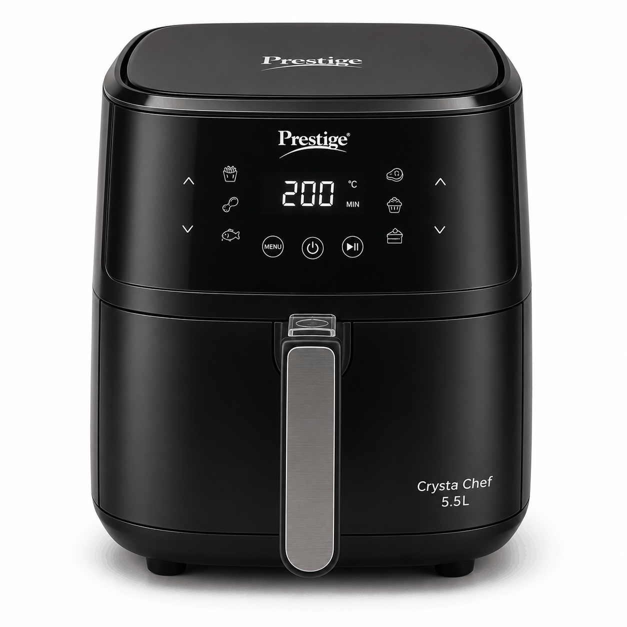 Prestige Crysta Chef Air Fryer 5.5L Digital Touch Panel Air Fryer folder