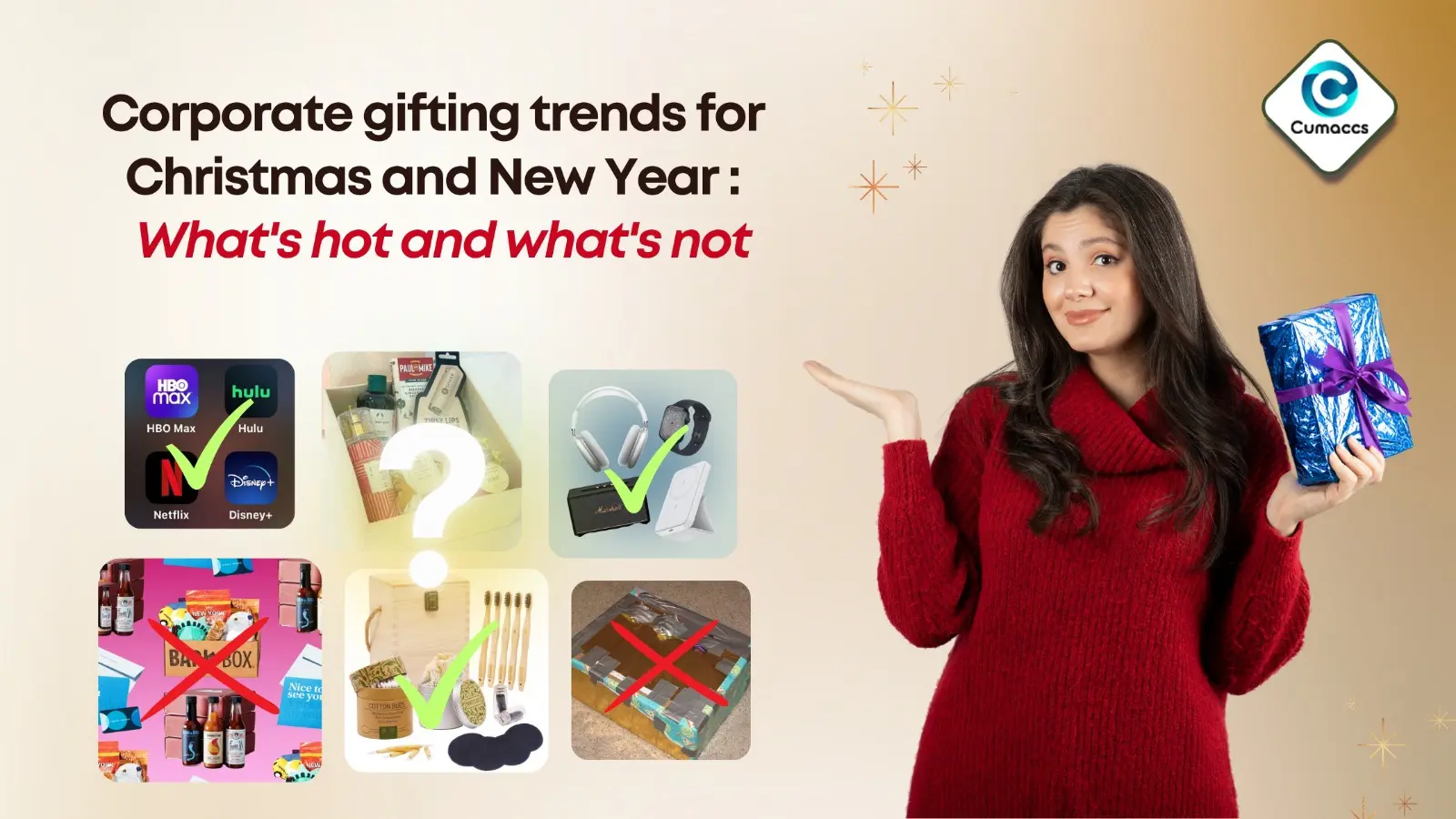 Corporate gifting trends for Christmas and New Year: What's hot and what's not 