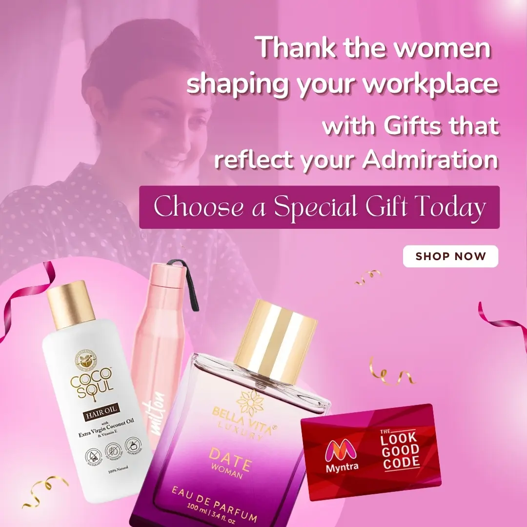 Thank the women shaping your workplace with gift that reflect your admiration